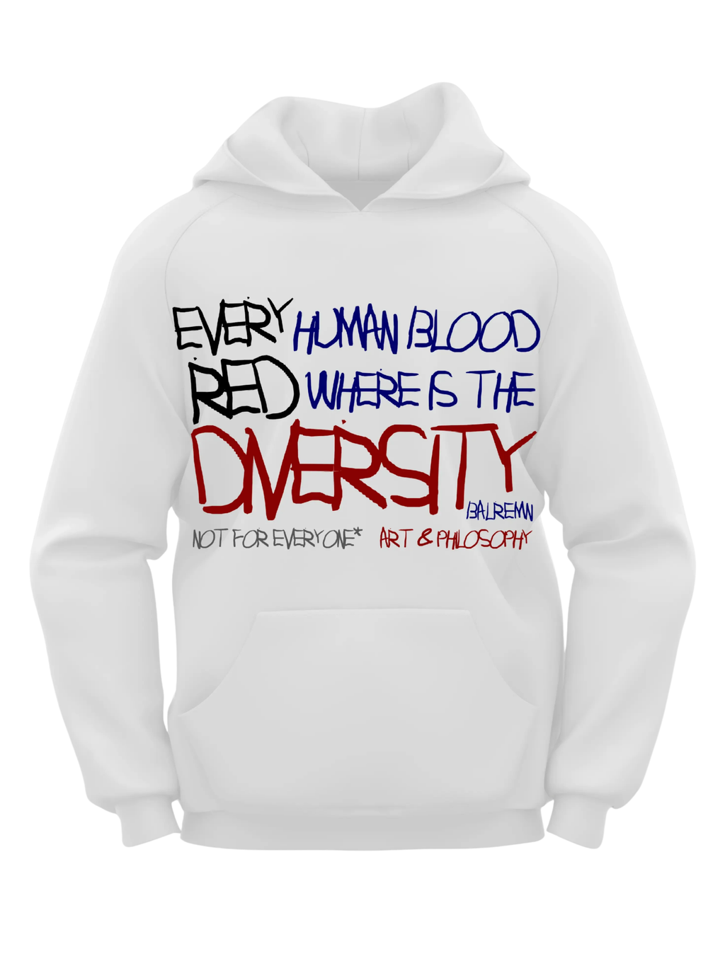 The Red Diversity Hoodie
