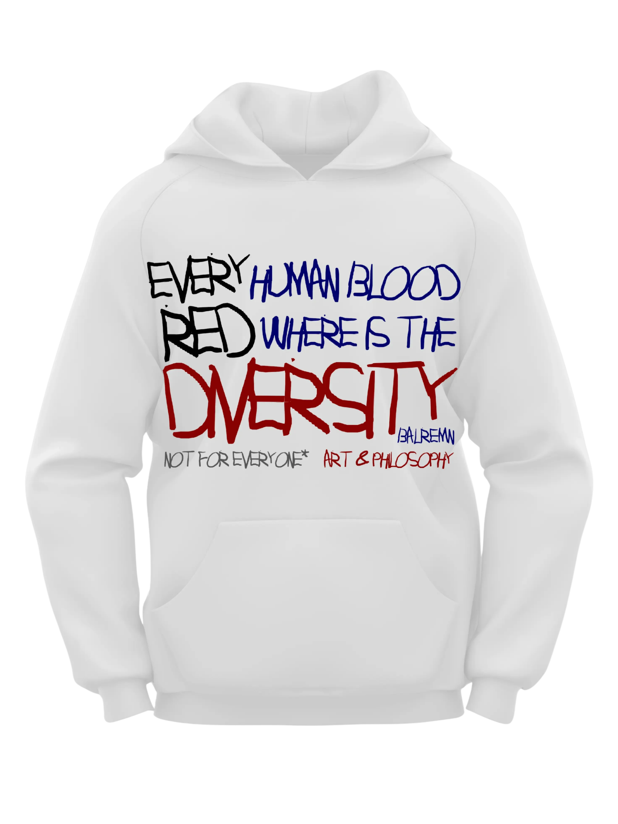 The Red Diversity Hoodie